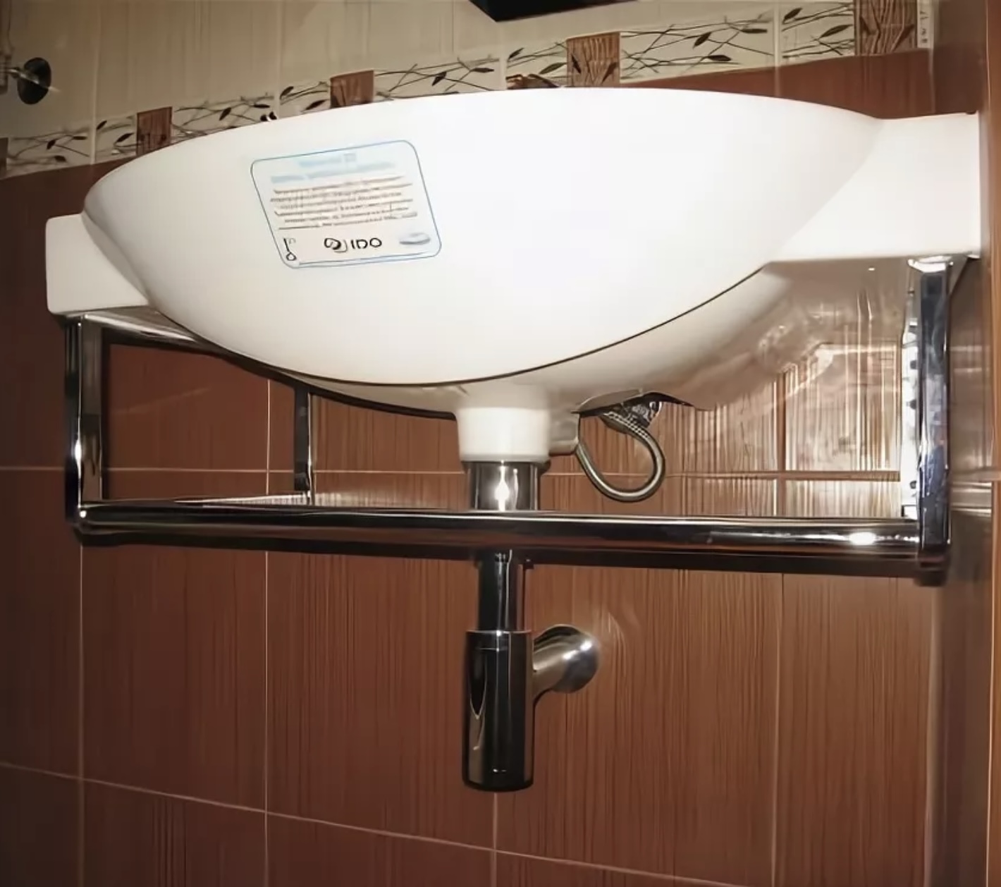 Монтаж умывальника на кронштейнах Монтаж раковины на кронштейнах