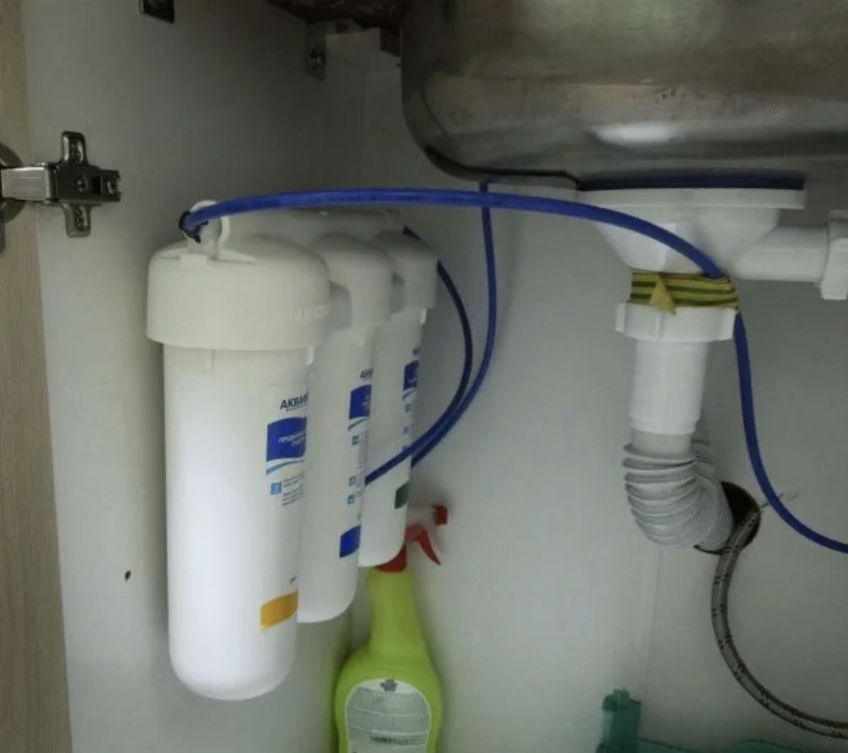 Установка фильтра Аквафор Подключение фильтра Аквафор